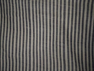 Black & White Stripes Cotton Fabric