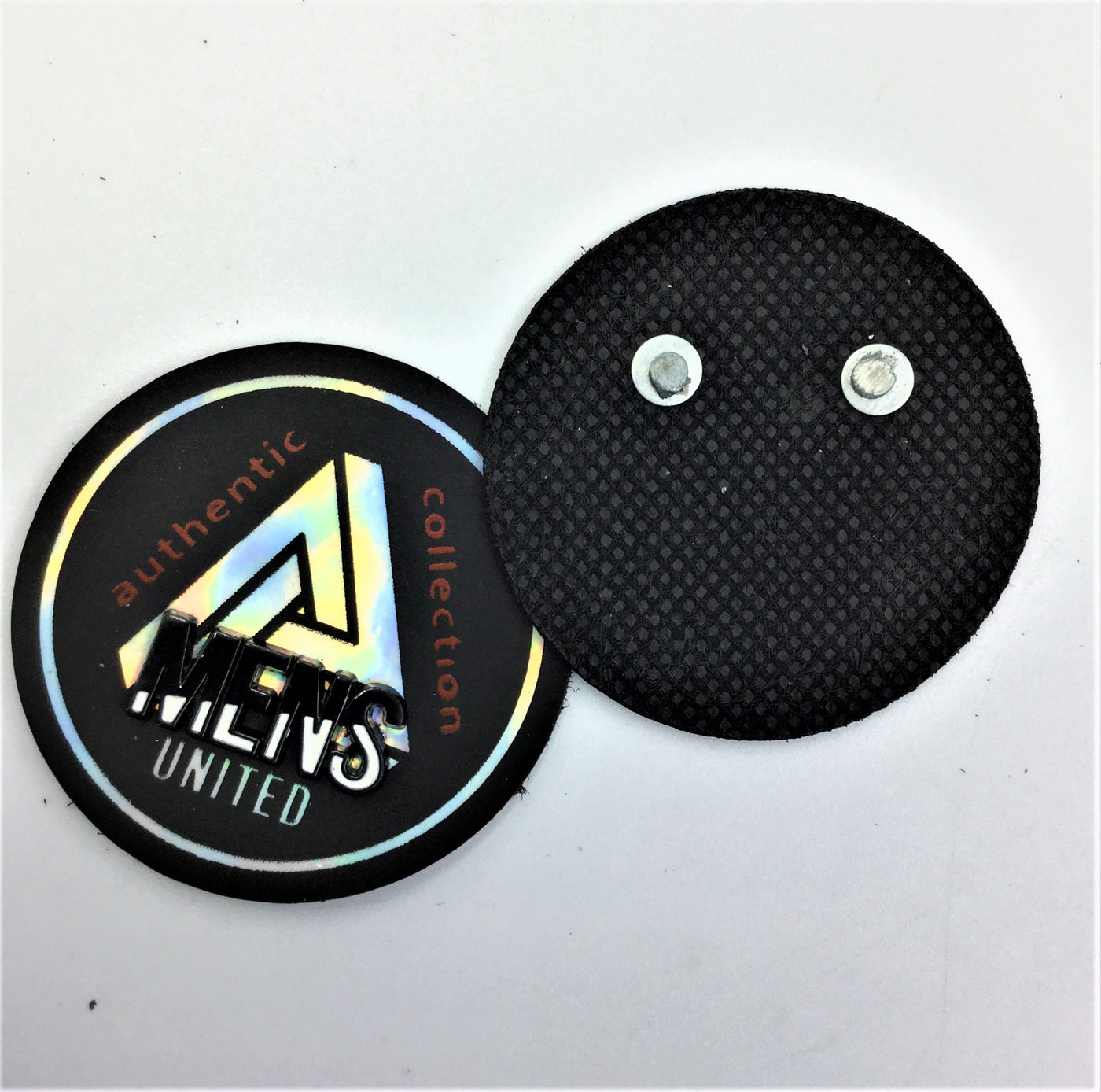 Black Circular Sticker