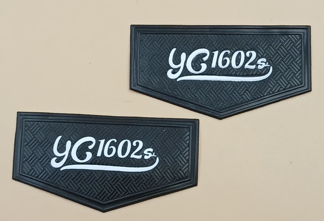 Black & White Emblem Stickers