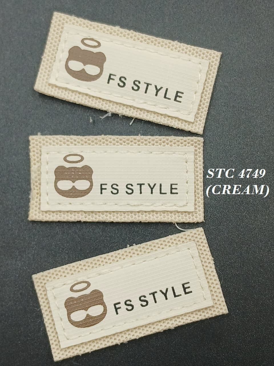 Cream FS Label
