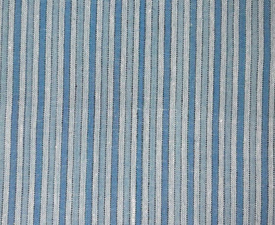 Blue Stripe Cotton Fabric