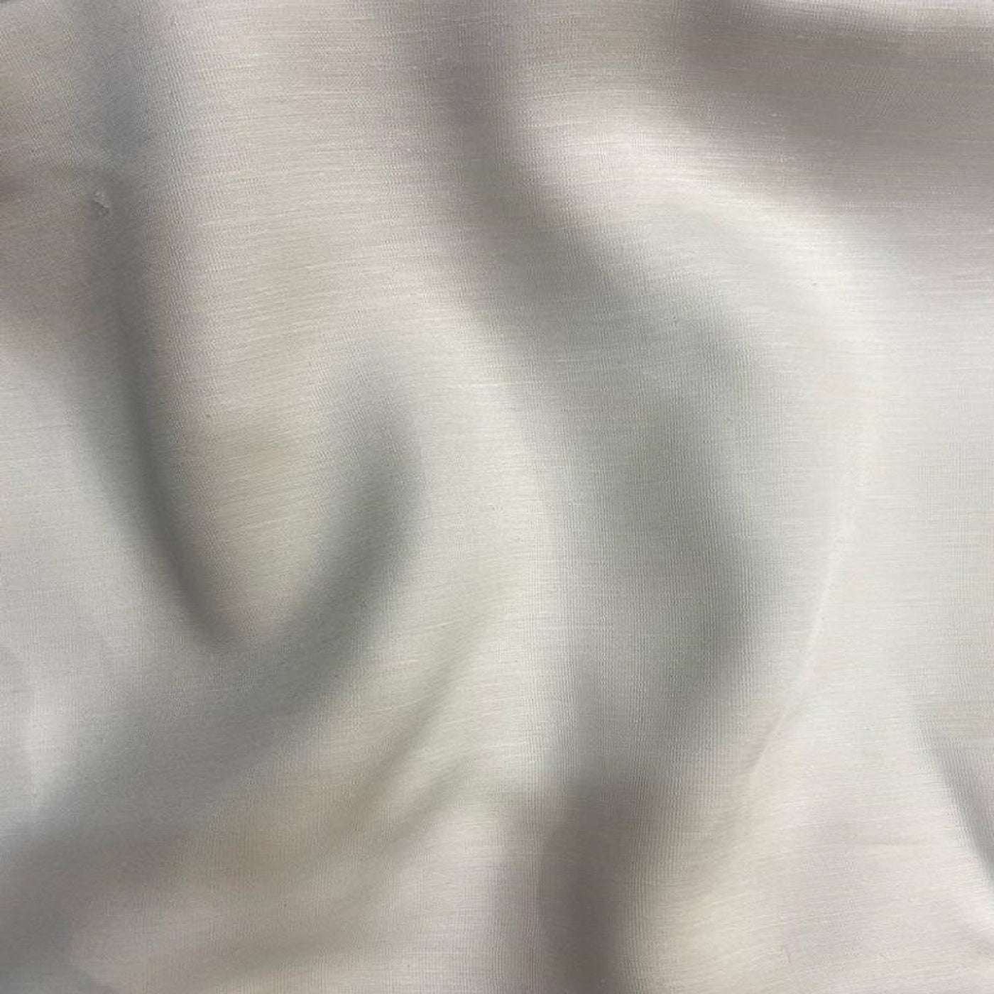 White Plain Dyeable Viscose Linen Satin Fabric (Wholesale)