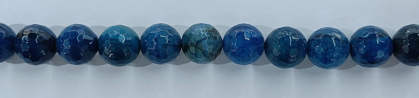 Dark Blue Banded Agate Stones