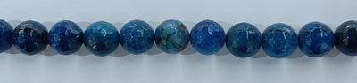 Dark Blue Banded Agate Stones