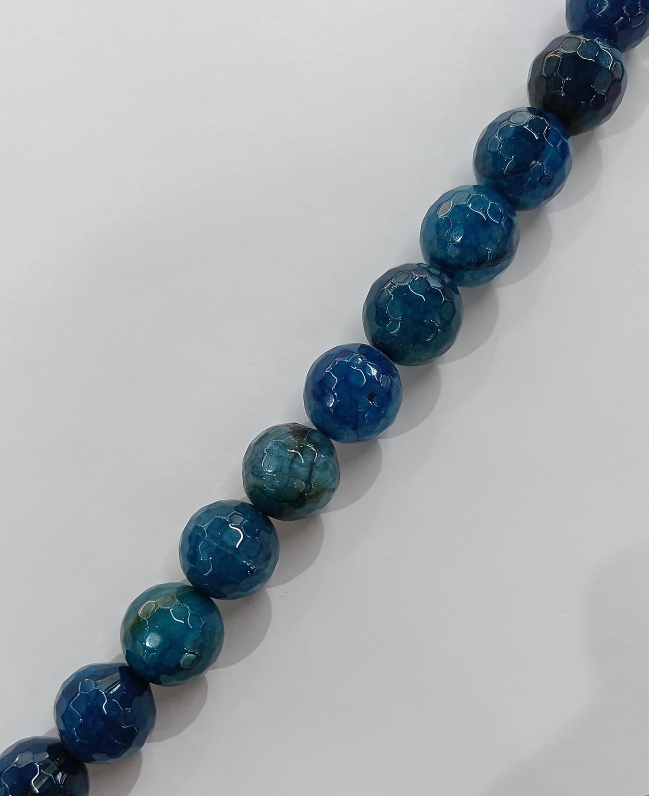 Dark Blue Banded Agate Stones