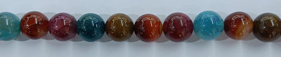 Multicolor Banded Agate Stones