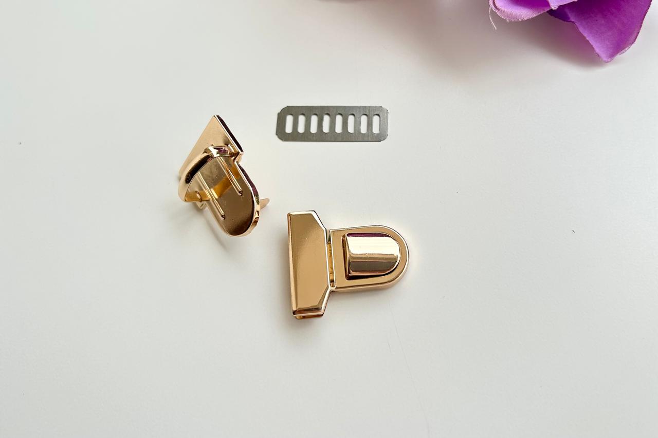 Golden Bag Clip / Push Type Lock  (Type 3)