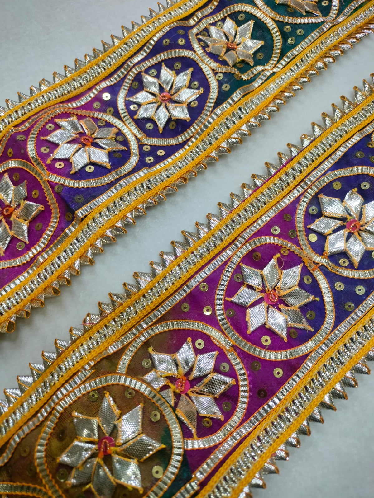 Multicolor Gota Handwork Trim