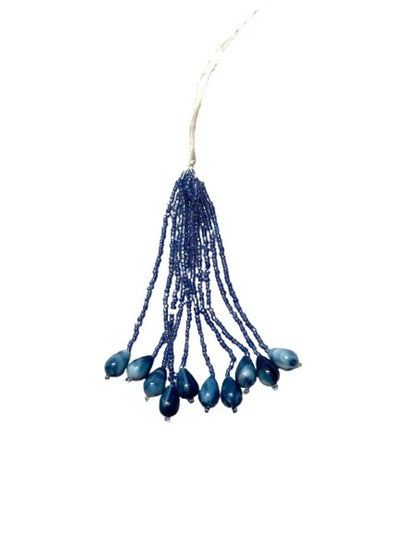 Blue Chid and Pearl Embellished Latkan