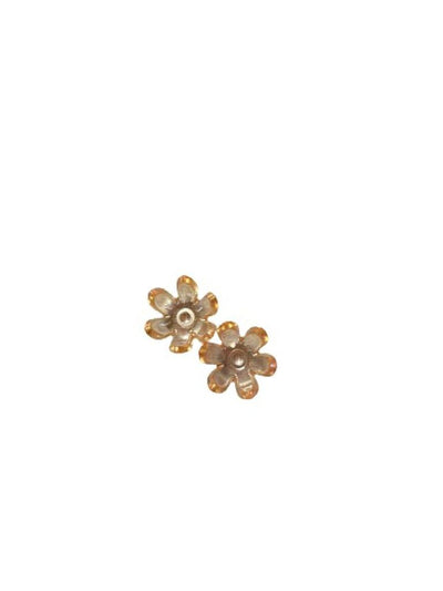 Pastel Orange  3d Resin Flower Embellishments