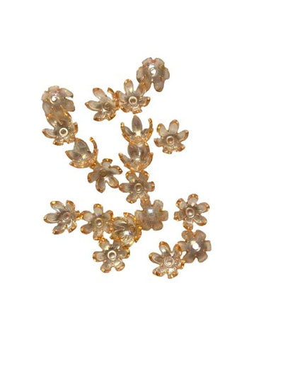 Pastel Orange  3d Resin Flower Embellishments