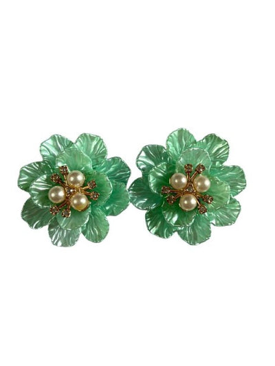 Resin Shell Flower Embellishments
