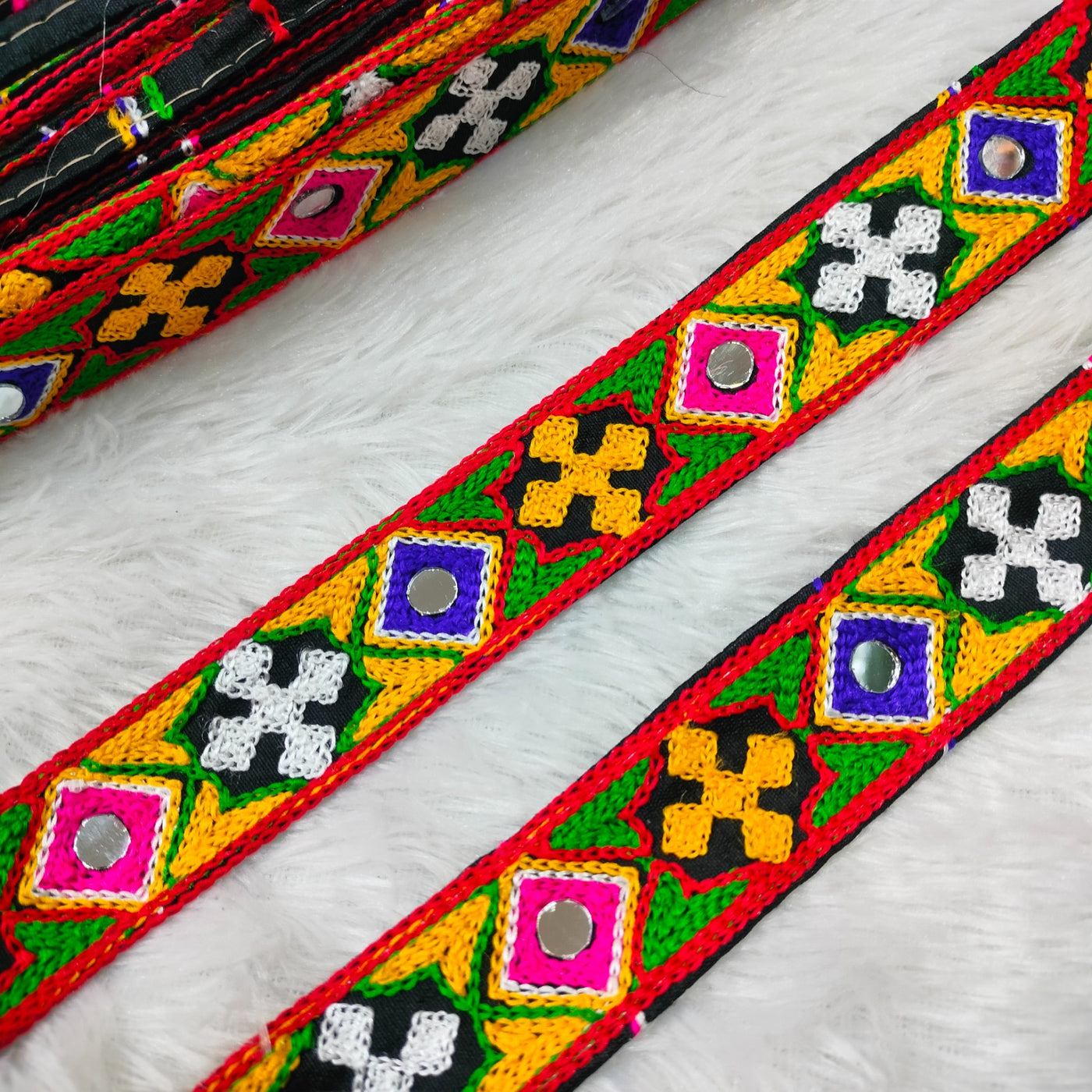 Multicolor Navratri Trim