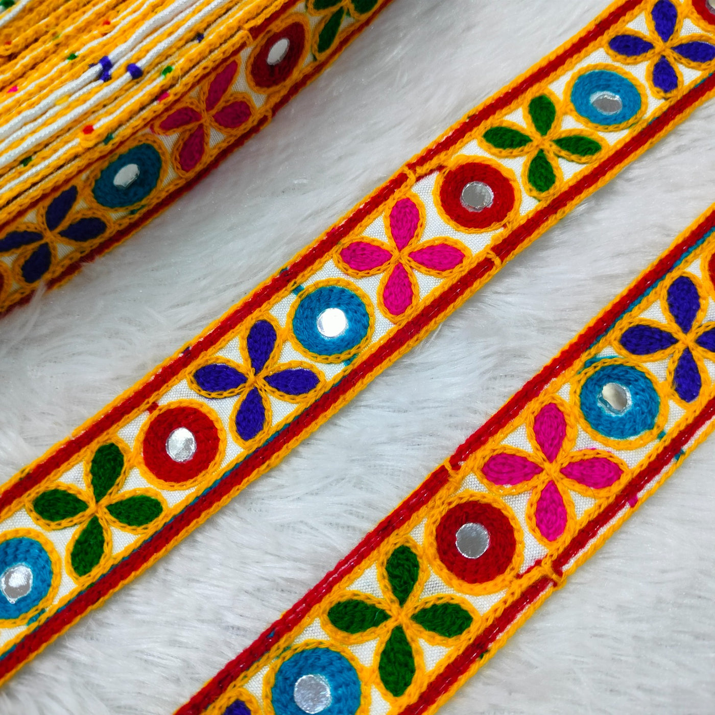 Multicolor Navratri Trim