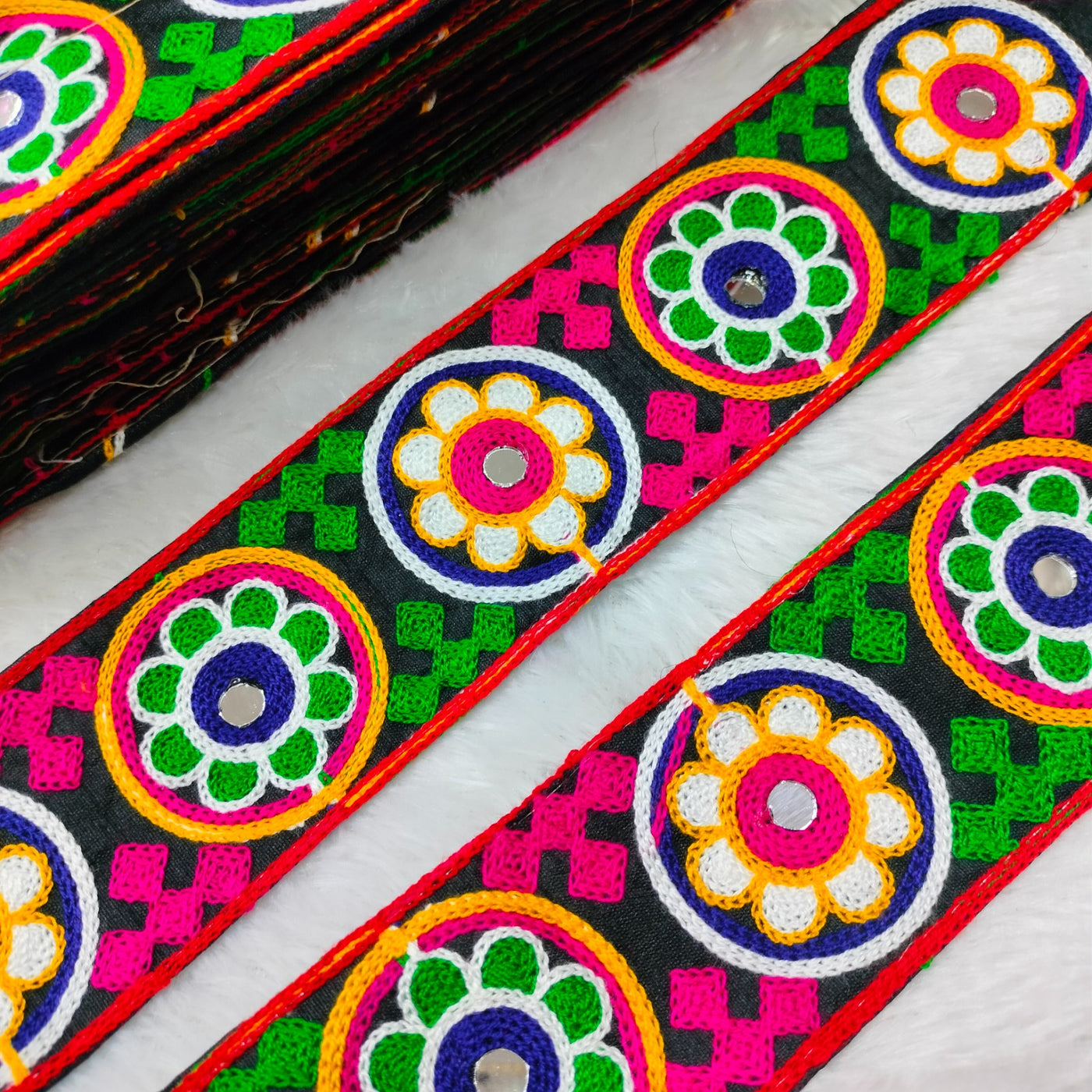 Multicolor Navratri Trim