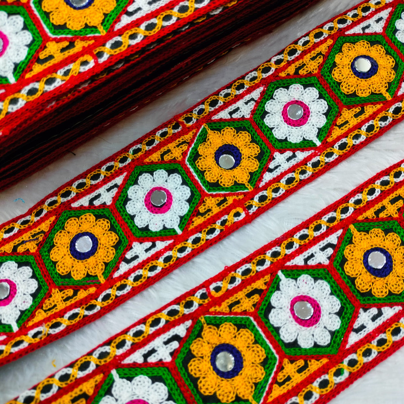 Multicolor Navratri Trim