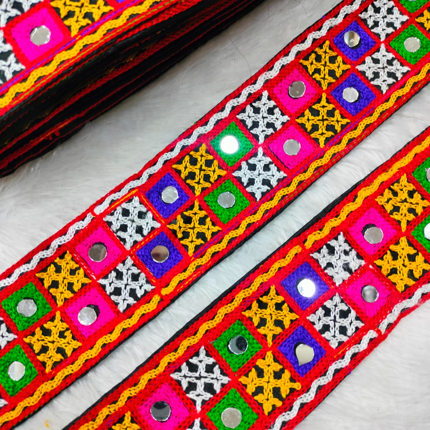 Multicolor Navratri Trim