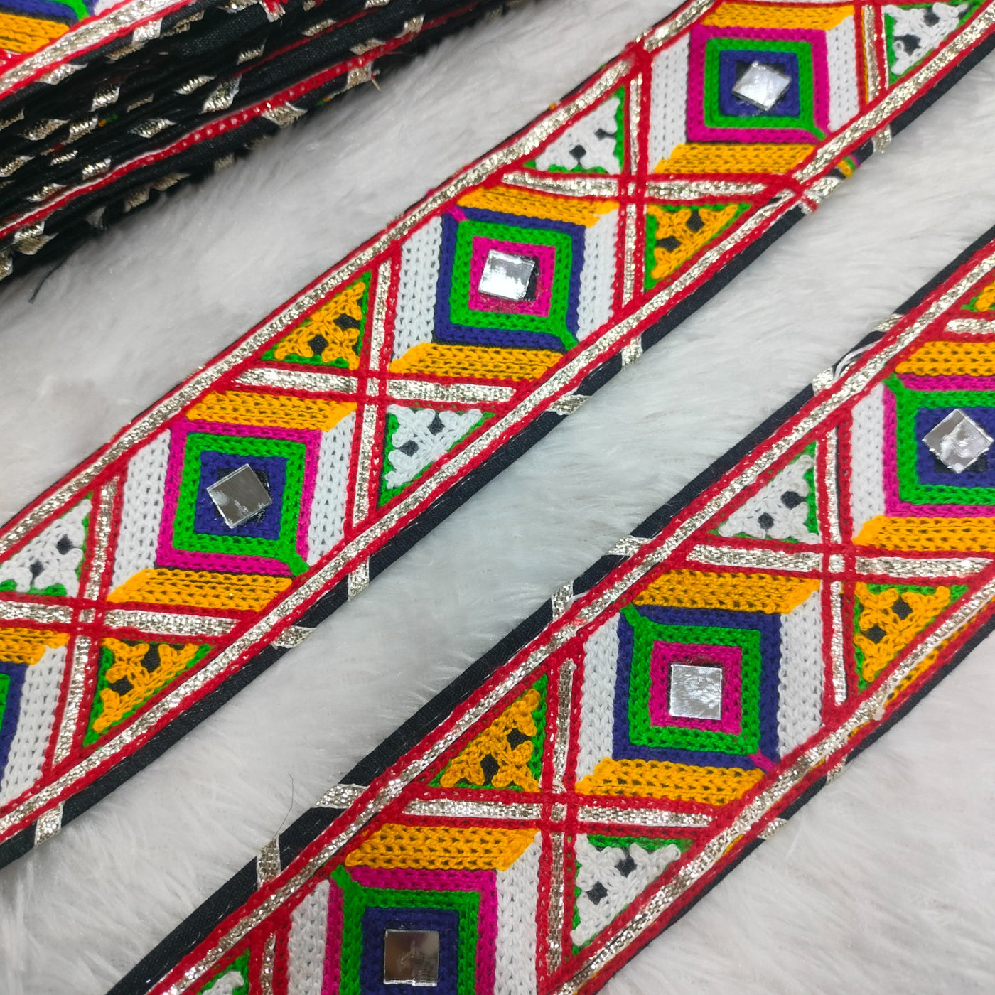 Multicolor Navratri Trim