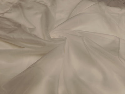 White Dyeable Nylon Organza Fabric (Wholesale)