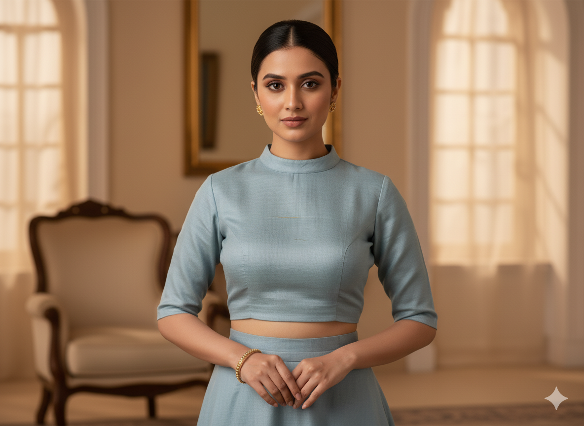 ग्रे सादा शुद्ध विस्कोस गाजी सिल्क कपड़ा