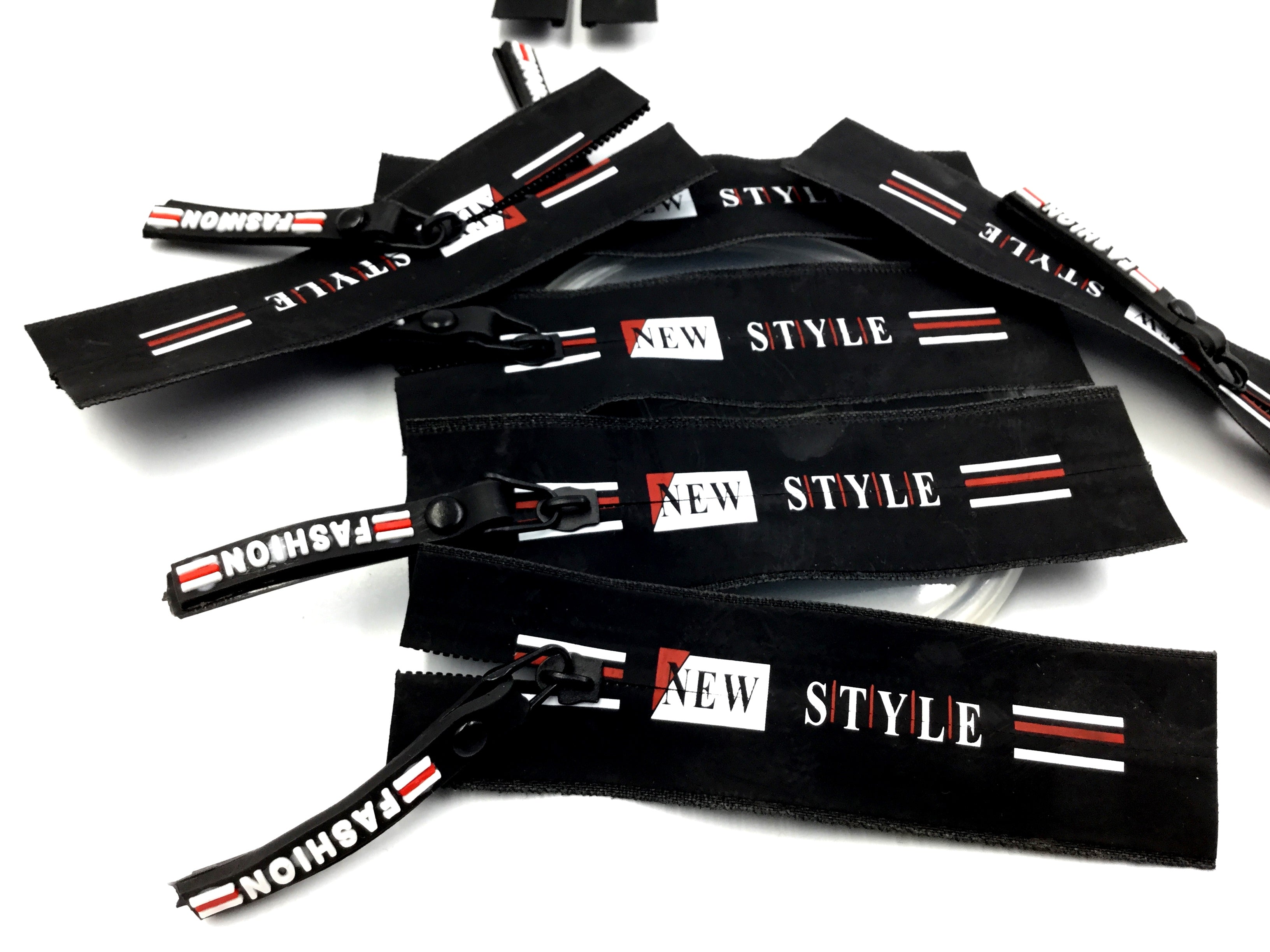 Black Designer Zip