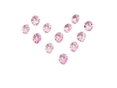 Baby Pink Transparent Acrylic Buttons