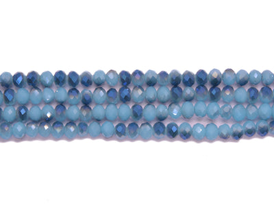 Light Blue Double Tone Crystal Beads 2