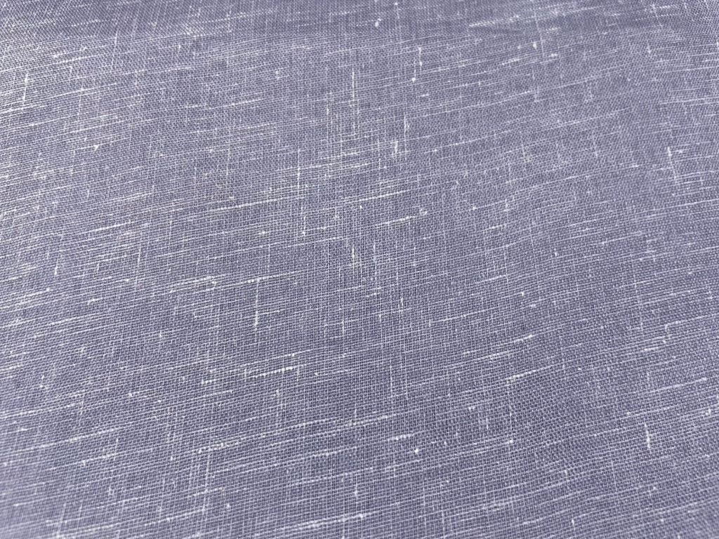 Gray Plain Cotton Linen Fabric