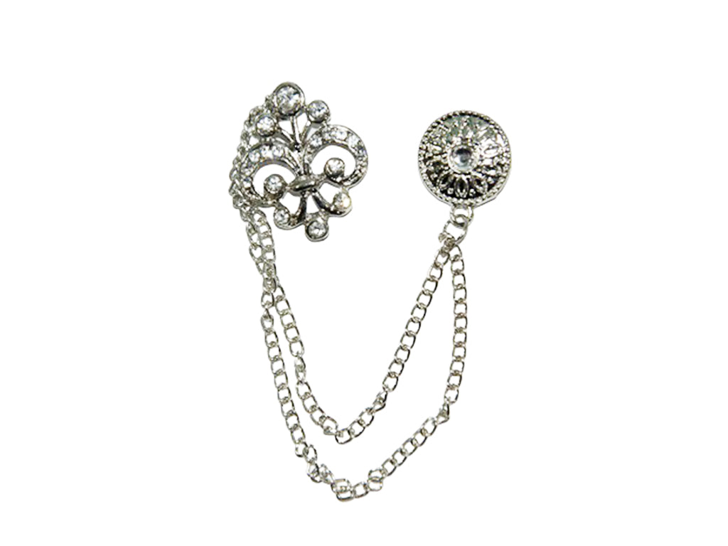 Silver Designer Brooch