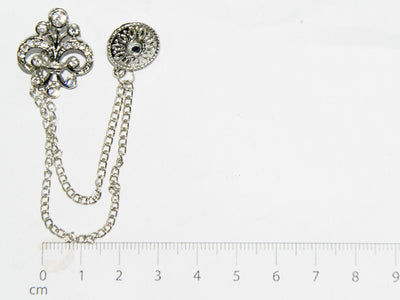 Silver Designer Brooch