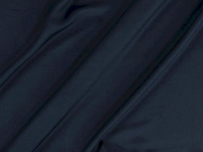 Navy Plain Dyed Rayon Fabric