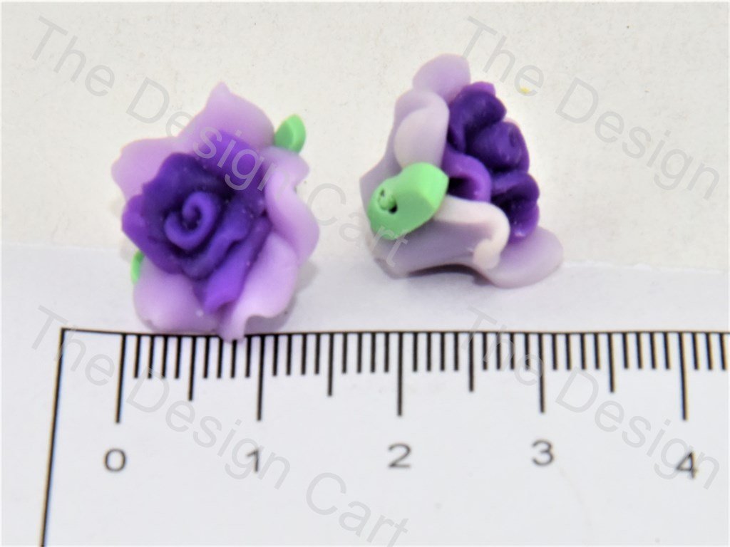 Purple Rose Flower Plastic Stones - The Design Cart (1679926722594)