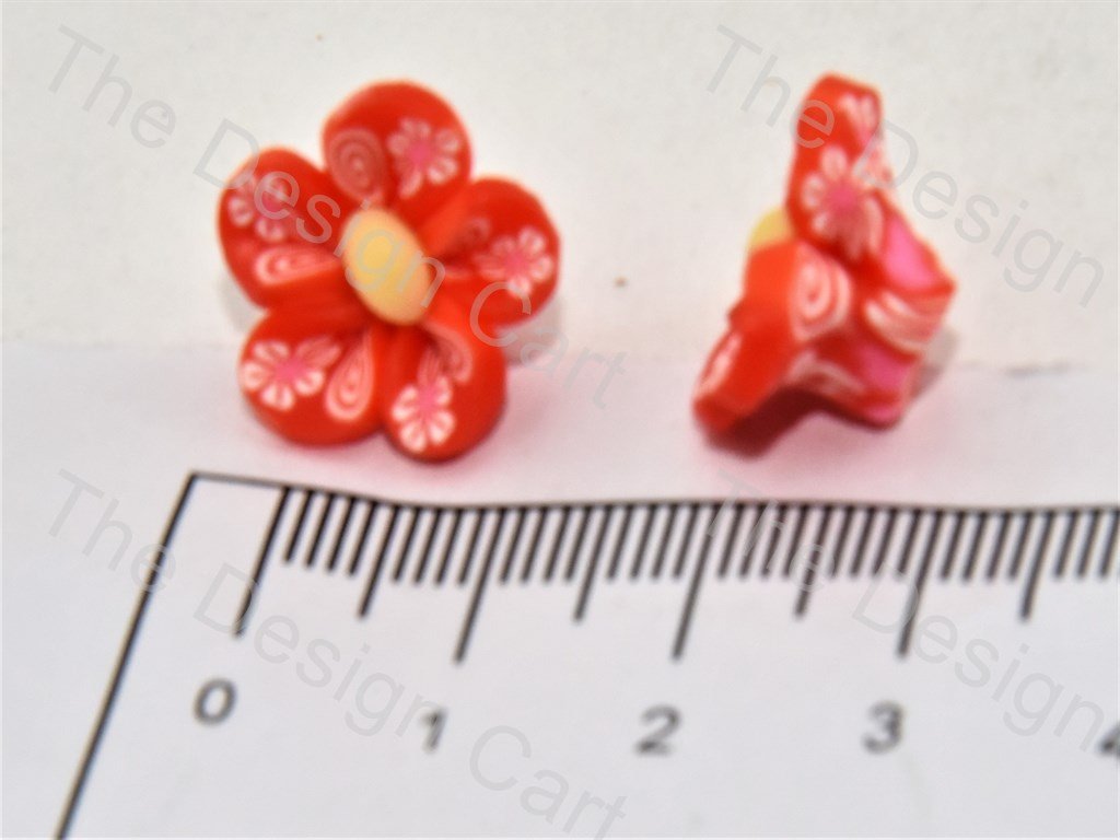 Red Baby Flower Plastic Stones - The Design Cart (391654178850)