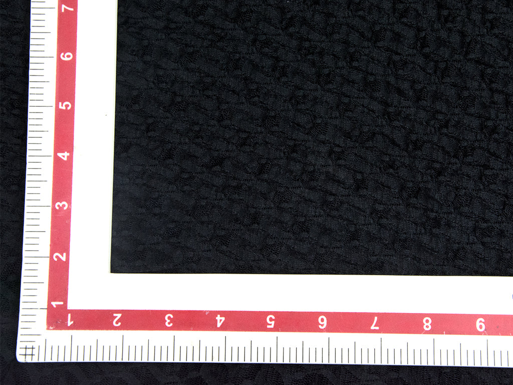 black-schiffli-embroidered-nylon-fabric