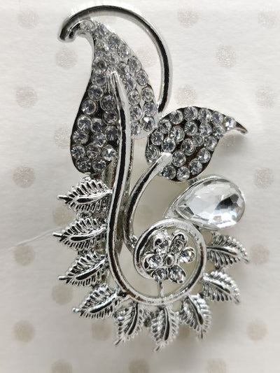 silver-white-stone-leaf-brooch