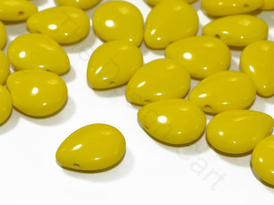 Yellow Pip Czech Glass Beads | The Design Cart (1722764460066)