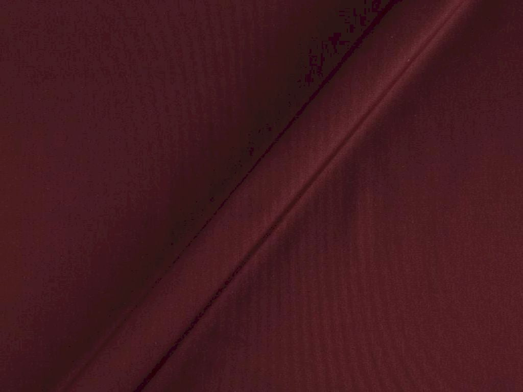 Maroon Cotton Satin Plain Dyed Fabric