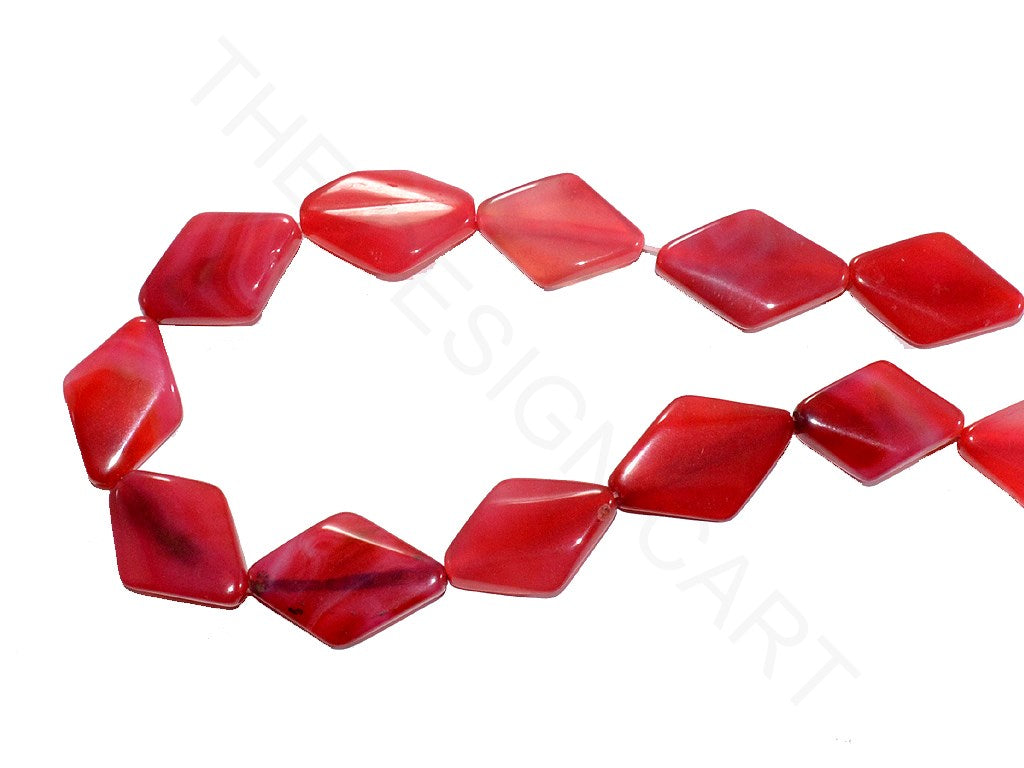 Red Diamond Agate Stones | The Design Cart (3785171337250)