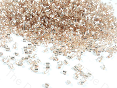 Peach Silverline Dyed 2 Cut Seed Beads (1759391383586)