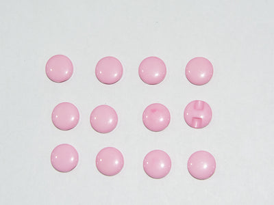 Pink Circular Marble Acrylic Buttons