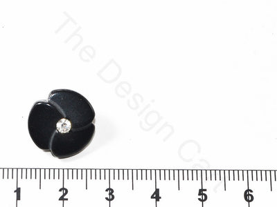 black-plain-floral-acrylic-coat-buttons-st29419051