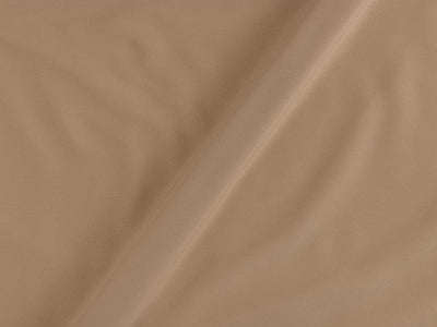 Beige Plain Butter Crepe Fabric