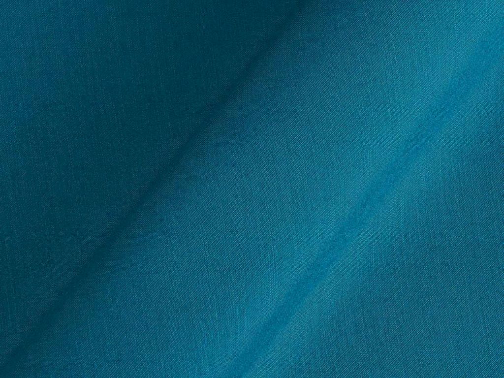 Firozi Blue Cotton Satin Plain Dyed Fabric