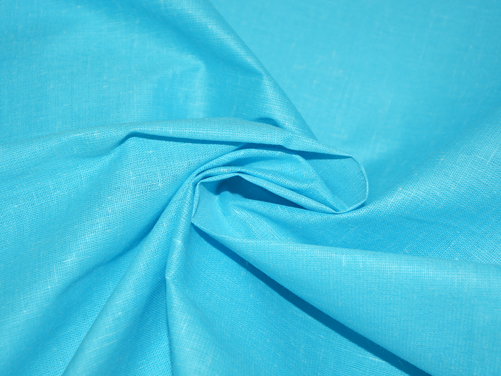 bright-blue-cotton-linen-shirting-fabric-kbg-ss-cl-12-sf