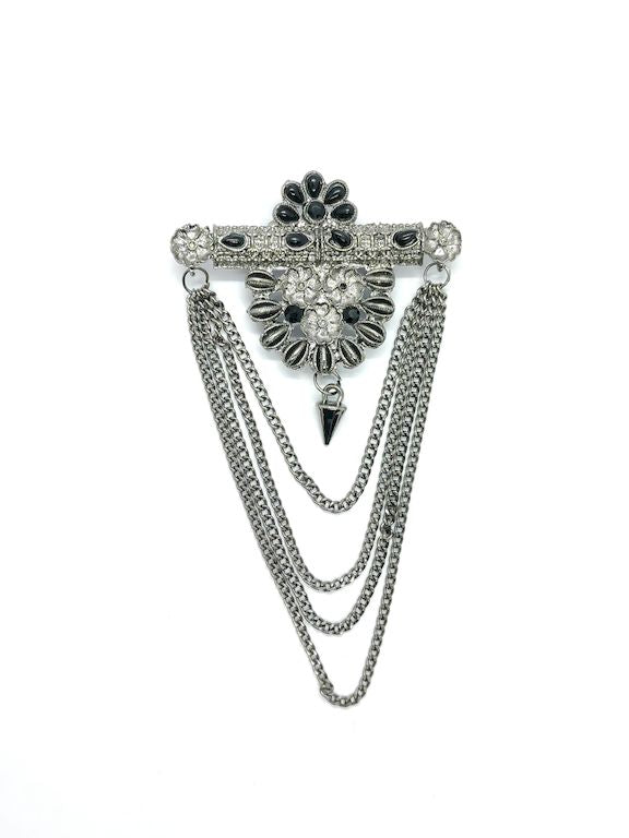 Silver Designer Brooch