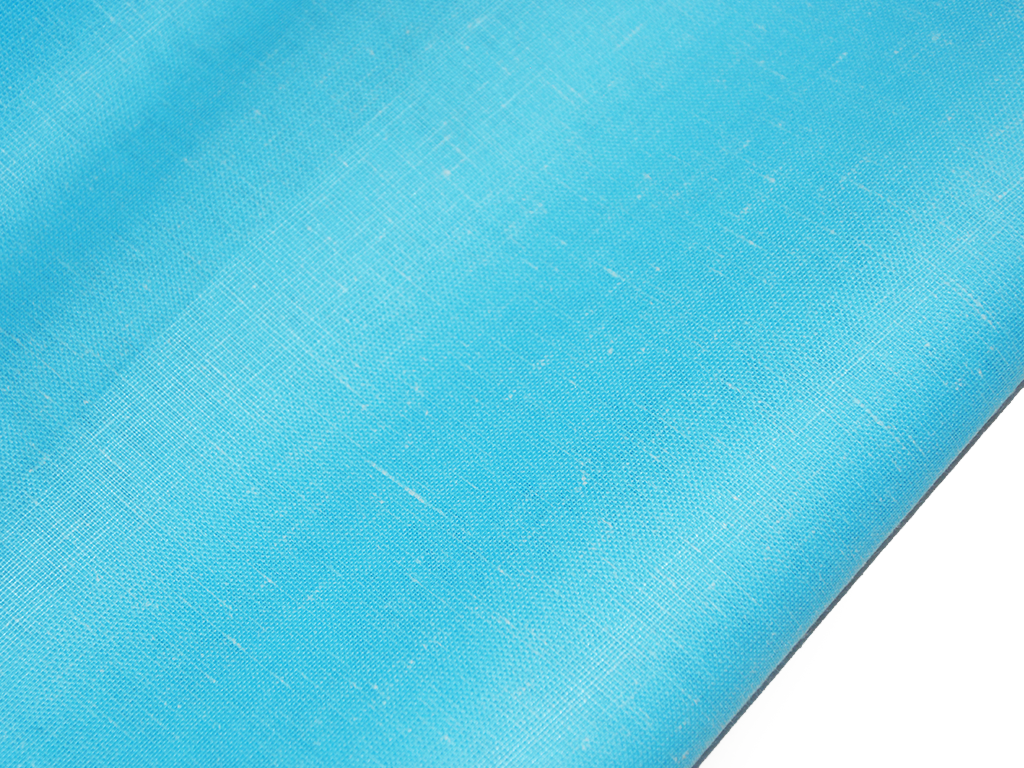 bright-blue-cotton-linen-shirting-fabric-kbg-ss-cl-12-sf