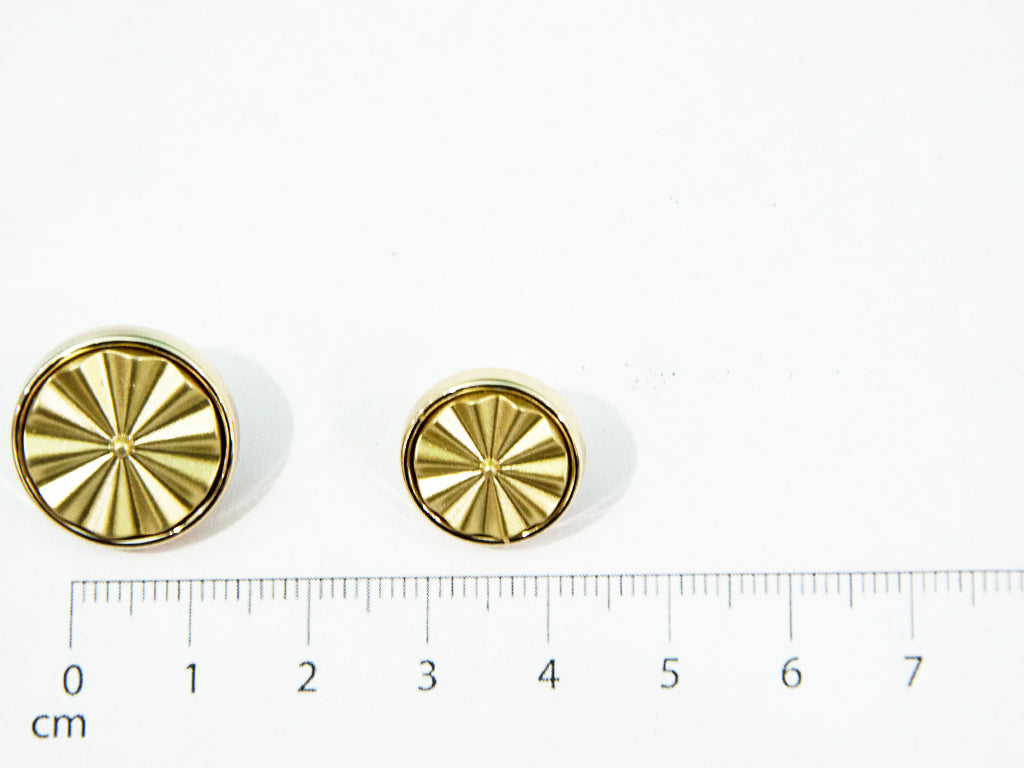 Golden Designer Acrylic Suit Buttons