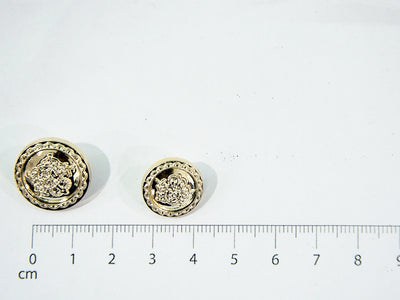 Golden Designer Acrylic Suit Buttons