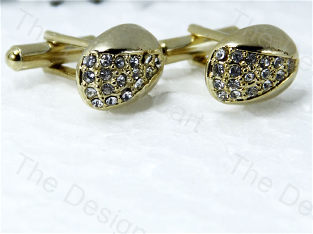 oval-inside-stones-design-golden-metallic-cufflinks