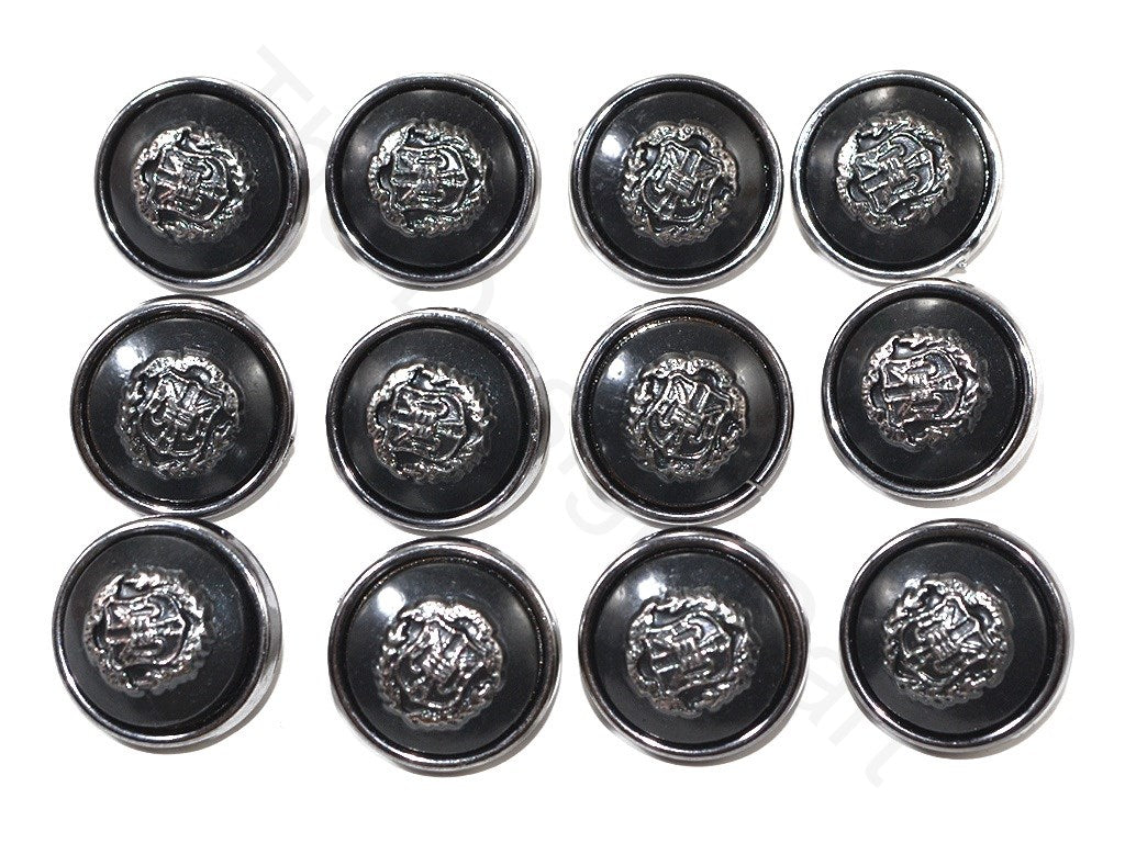 black-silver-crest-acrylic-coat-buttons-st25419015